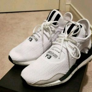 Y-3 SAIKOU (Adidas Ultraboost) white black sport